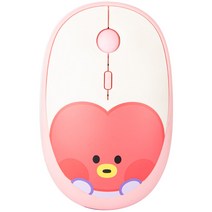 로이체 BT21 Minini 멀티페어링 저소음 블루투스 무선 마우스 BT21-TMS-4E-TT, 타타