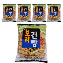 아름다운정성 보리건빵, 160g, 5개