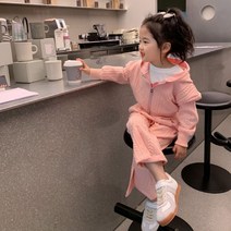 여아용 꽈베기니트 상하 바지세트 CCV52GUF75