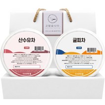 단심 건강차 2종 선물세트, 1세트, 산수유차 10p + 귤피차 10p