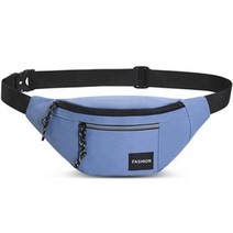 더블 레이어 멀티 러닝 힙색, 블루