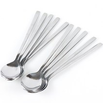 차밍 숟가락 10p, 실버