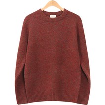 레이먼 로밍 루즈핏 보카시 라운드 니트티