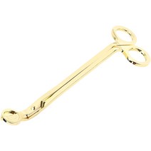 센스이따 양초 촛불 심지 컷 가위, 02 샴페인 골드, 1개