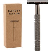 신신살롱 깔끔한 심플 면도기 그레이, 1개입, 1개