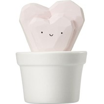 디토이 미니 선인장+ 세라믹 디퓨저 하트모양 50ml, 일랑일랑
