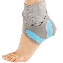 쿼르디 스포츠 농구 야외 부상 방지 크로스 보더 발목 보호대 블루, 1개