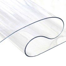 예피아 PVC 투명매트 모서리라운딩, 투명, 120cm x 75cm x 2mm