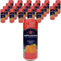 산펠레그리노 ISD 로싸 캔 탄산음료, 330ml, 24개