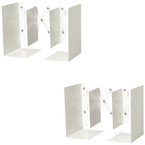 칼 접이식 책꽂이 中 ALB-55 2p, 화이트