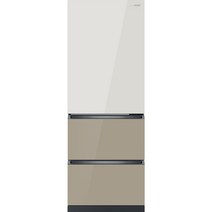 딤채 스탠드형 김치냉장고 330L 3등급 VDT33HBPIERT 방문설치, 샤인 베이지 + 브라운