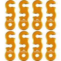 에쉬울프 캠핑용 S형 스토퍼 10p, 골드