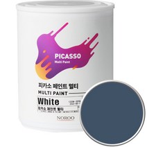 노루페인트 피카소 페인트 멀티 1L, 딥코발트 SP4150