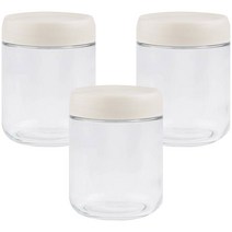 인블룸 다용도 유리 보관용기, 3개, 450ml