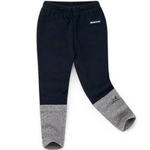 젤리스푼 여아용 니트 골지 배색 기모 레깅스