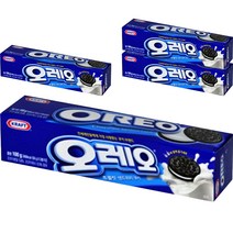 동서 오레오 화이트크림 과자, 100g, 4박스