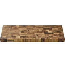 바오먼트 엔드그레인 직사각 플레이팅 도마, 혼합색상