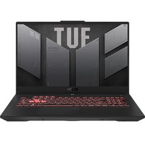 에이수스 TUF 게이밍 A17, Free DOS, ASUS TUF Gaming A17 FA707RR-HX021, 512GB, Mecha Gray, 라이젠7, 16GB
