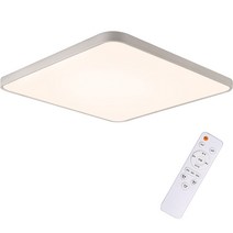 원하 시스템 삼색방등 LED 75W + 리모컨 세트, 화이트