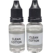 엠퓨처 차량용 불독 방향제 리필 오일 15ml, 클린코튼, 2개