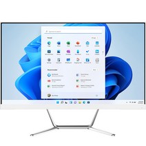 디클 일체형PC 화이트 A238N (셀러론-N5095 WIN11 60.4cm RAM 8GB NVMe 256GB), 기본형