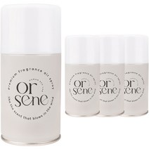 올센느 프리미엄 니치향수 방향제 자동분사기 리필 캔 화이트 머스크, 250ml, 4개, 바닐라/머스크향
