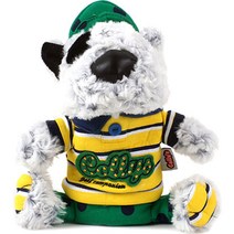 콜리스골프 07 불리스 불도그 인형 우드 커버, 옐로우