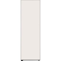 LG전자 오브제컬렉션 컨버터블 패키지 글라스 냉동전용고 우터치 / 우열림 324L 방문설치, 오브제컬렉션 베이지, Y322AA3(Y322GB3SK)