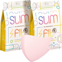 CLA 슬림핏 라이트패키지 컬러 새부리형 마스크 유아용 초소형, 2개, 피치베이지, 25개입