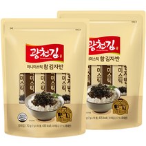 광천김 참 미니미스틱 김자반, 20개, 7g