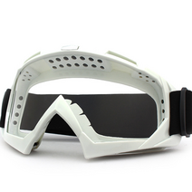 런 스피드 고글, 01 화이트(고글), 투명 시트(렌즈)