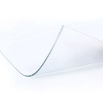 데코리아 유리대용 식탁 데스크 안전 매트, 두께 1mm x 폭 1200mm x 길이 750mm, 투명