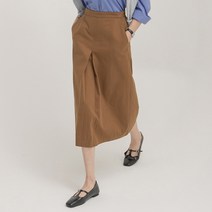 NAIN 해비코튼 A라인 미디 스커트 R-SK-4687