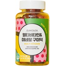 위블리즈 10종 멀티비타민 & 미네랄 구미덕 구미젤리 80p, 240g, 1개