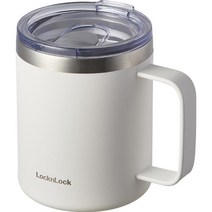 락앤락 하우스 머그컵 370ml, 화이트, 1개