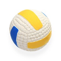 반려동물 스포츠 볼 라텍스 토이 M 9.5cm, 배구, 1개
