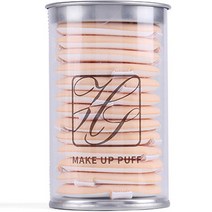 닐로 쿠션 원형 에어퍼프 12p + 원형케이스 세트, 스킨, 1세트