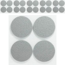 올데이랩 소음방지 FELT 가드스티커 원형 그레이 대, 24개