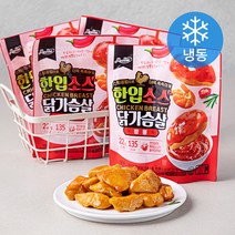 맛있닭 한입 소스 닭가슴살 짬뽕 (냉동), 100g, 4팩