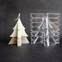 수제 캔들 만들기 아크릴 몰드 디자인 8번, 투명