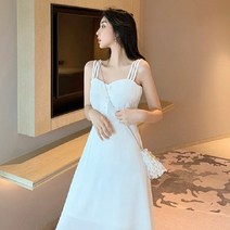 쉐어몰 쓰리 스트랩 끈나시 원피스