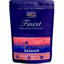 피쉬포독 강아지 시니어 건식사료, 3kg, 1개, 연어