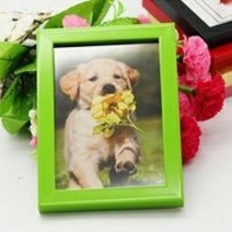 리앤베르 인테리어 탁상용 추억 납골당 사진 미니액자, 그린