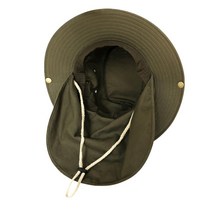 소니오 케이프 모자 야외 낚시 모자, 01 카키