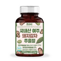 조은약초 국내산 여주 돼지감자 추출정 60g, 60정, 1개