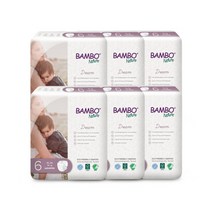 밤보네이처 밤보 드림 밴드형 기저귀 남여공용 6단계(16kg~), 144매