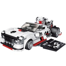 데쿨 브릭쿨 니드 포 스피드 자동차 조립 블럭 호환 장난감 KC001, 혼합색상