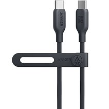 앤커 PD 100W USB C to C타입 고속충전 케이블, 90cm, 블랙, 1개