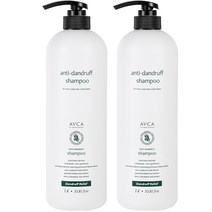 아브카 비듬케어 가려운 두피 컨트롤 샴푸, 1000ml, 2개