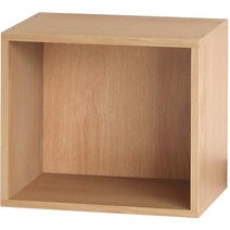 양지가구 공간박스 책장, 원색, 1단